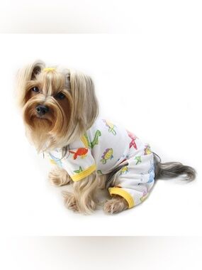 NEW KLIPPO Dog Pajamas Outfit Clothes “Ocean Pals” M